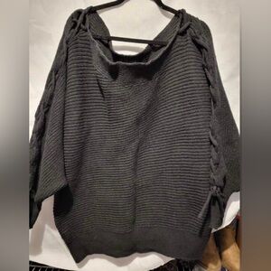 SHIEN Knit Off The Shoulder Sweater
